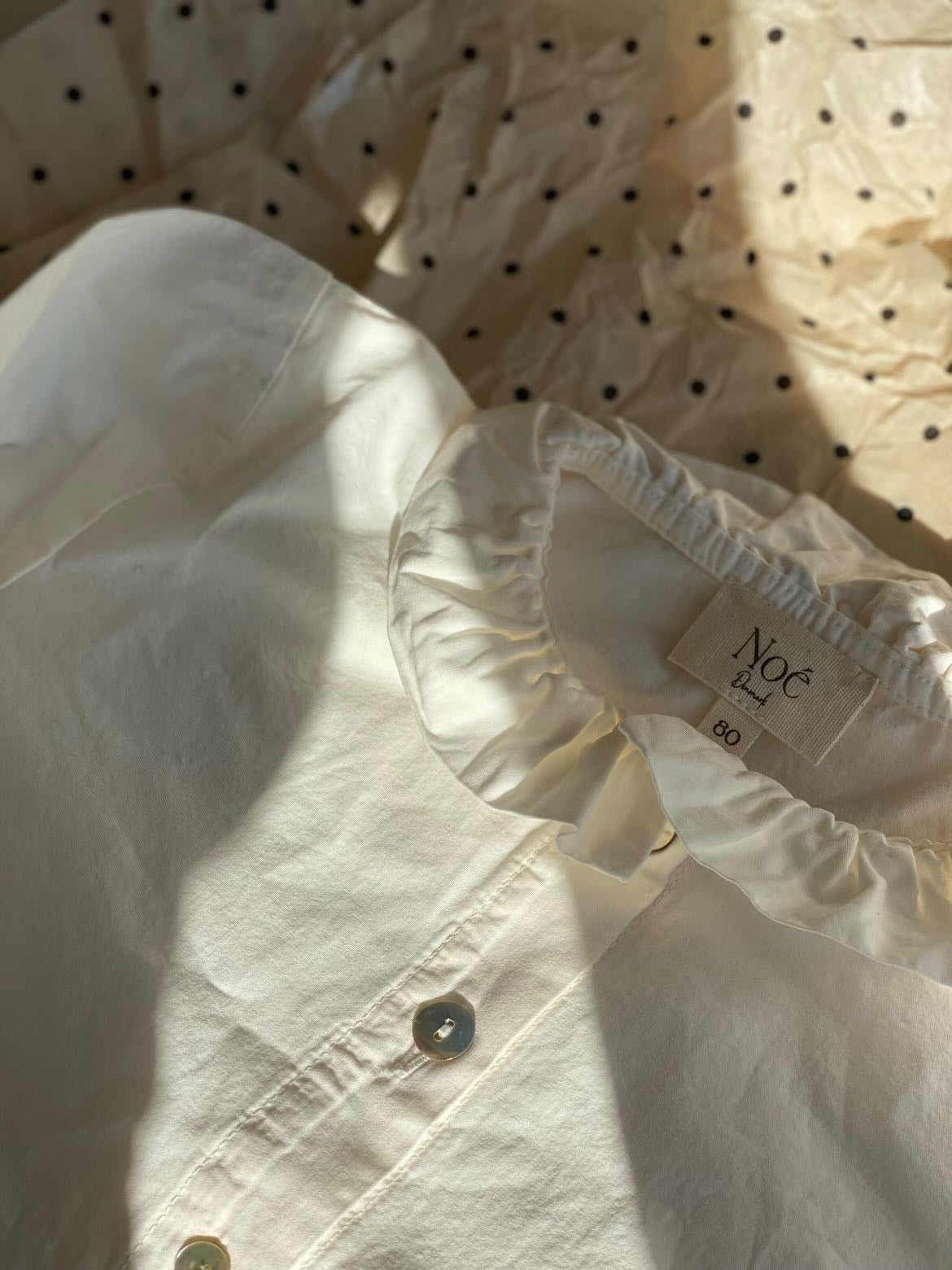 Noelle shirt Creme