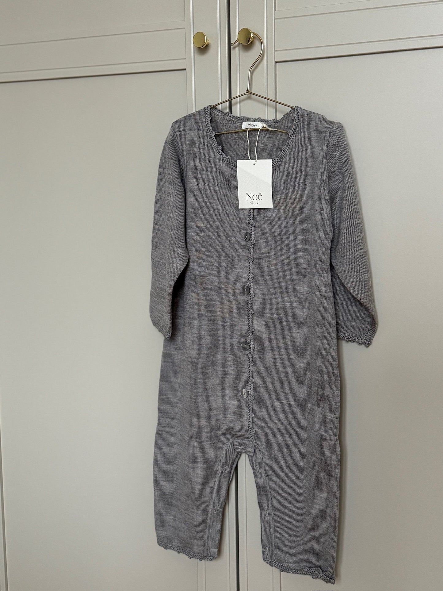 Merino wool jumpsuit